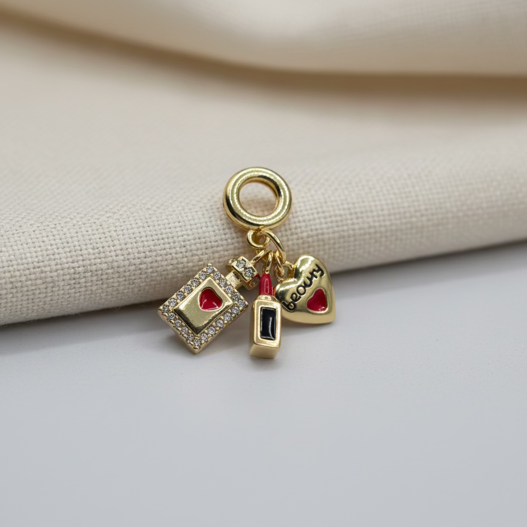 14K COSMETIC CHARM PENDANT