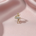 14K BALLERINA GIRL PENDANT