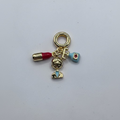 14K COSMETIC CHARM PENDANT