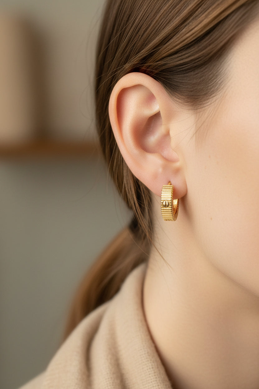 14K CARTIER INSP LOVE EARRING RQ