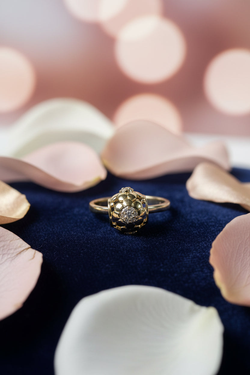 14K FLOWER DESIGN SEPARATOR X000999640