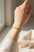14K CLOVER TENNIS BRACELET