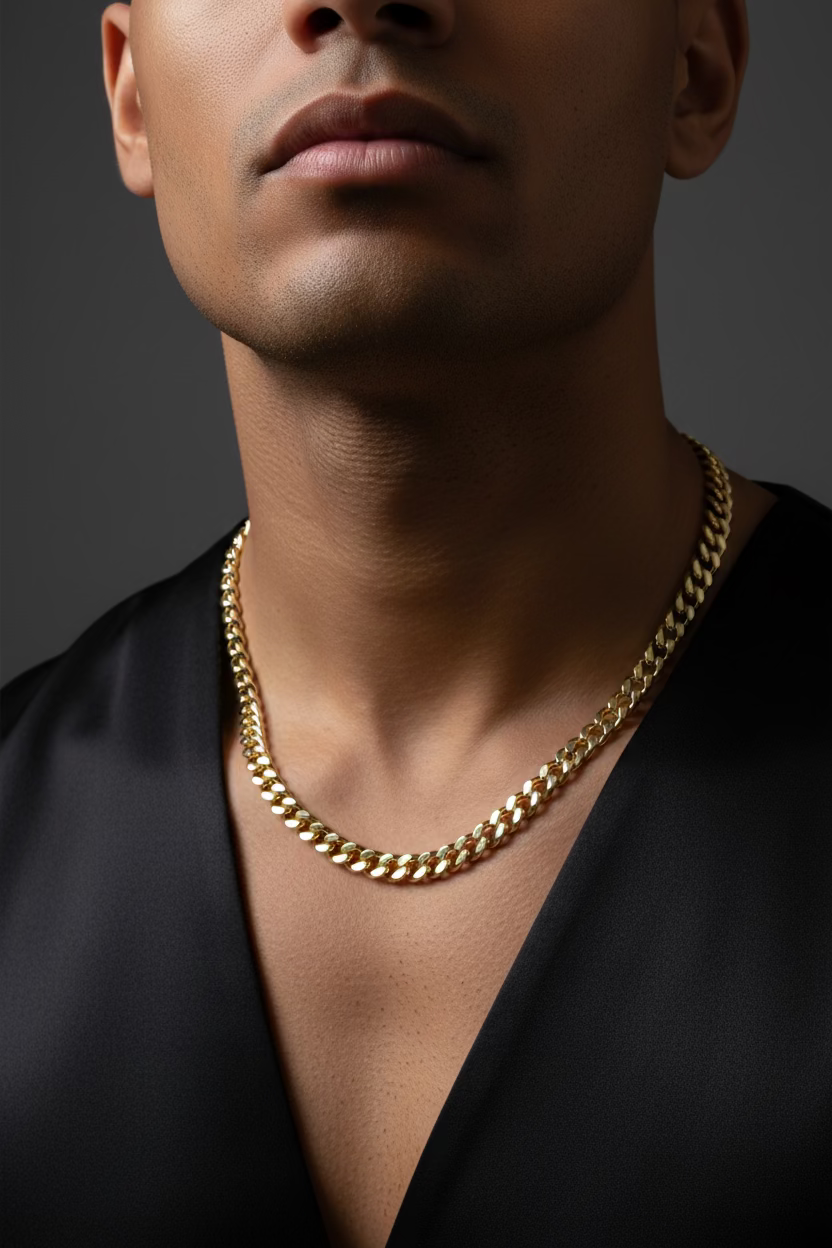 14K 24IN CUBAN NECKLACE 5N-60CM LCC-27360212