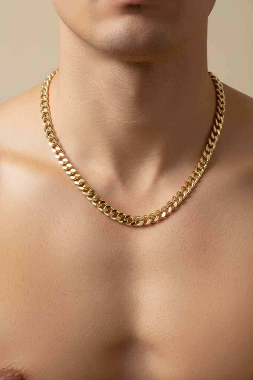 14K 24IN CUBAN NECKLACE 6N-60CM LCC-27360028