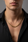 14K 24IN CUBAN NECKLACE 6N-60CM LCC-38120055