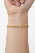 14K 7IN ROLO LINK BRACELET 3N-18CM LCC-30930020