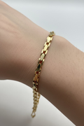 14K 7IN+EXT PANTHER LINK BRACELET 4.3N LCC-42730001