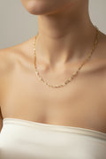 14K 18IN PAPERCLIP CHAIN NECKLACE 2.8N-45CM LCC-43680001