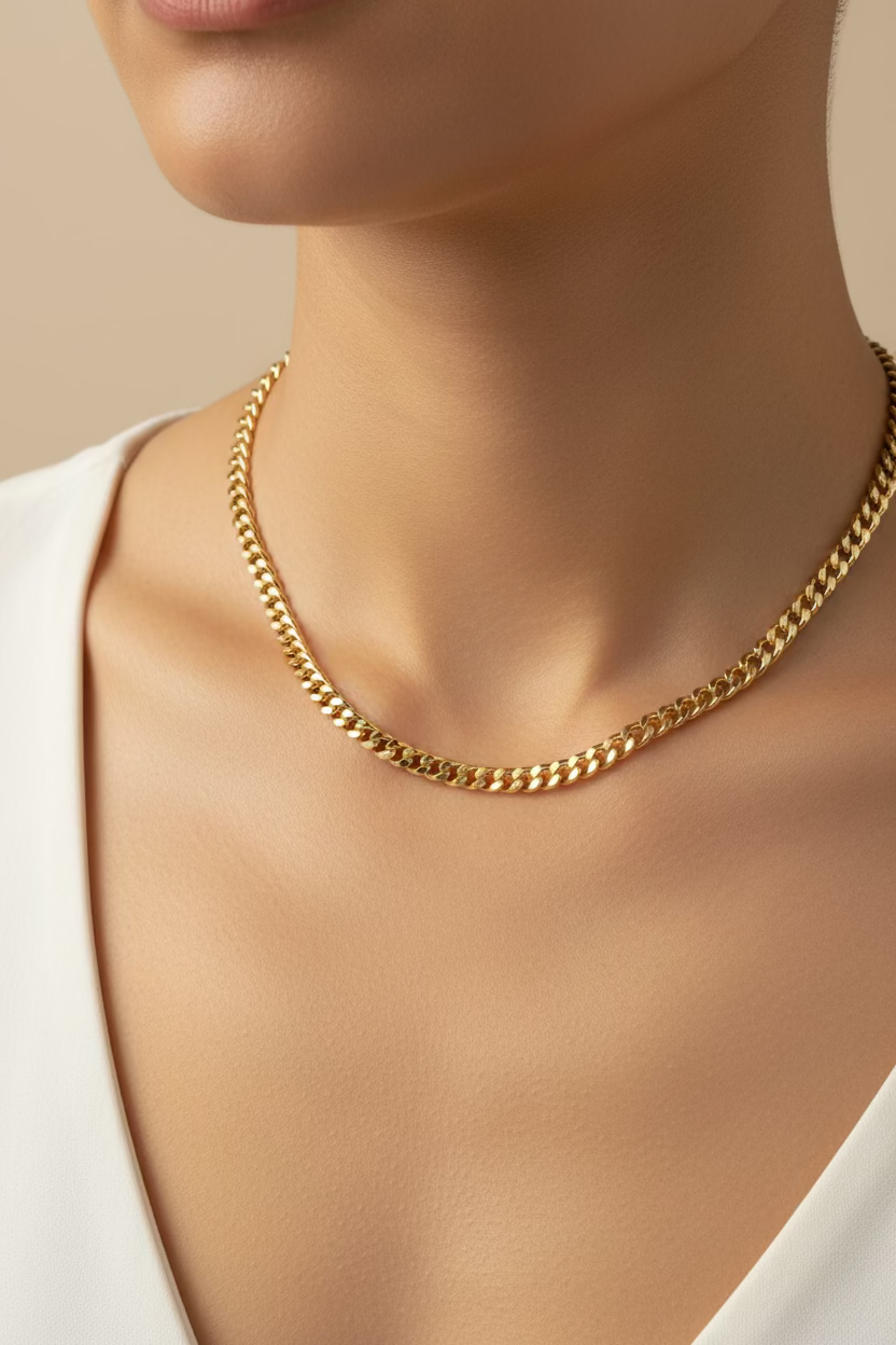 14K 18IN MIAMI CUBAN NECKLACE CHAIN CM 4N-45CM LCC-27360052