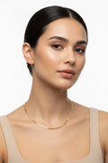 14K 20IN SQUARE SNAKE NECKLACE CHAIN X001222528