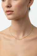 14K 22IN TWISTED NECKLACE CHAIN 1.5N-55CM C-27890039