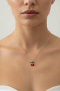 14K CHERRY NECKLACE XP