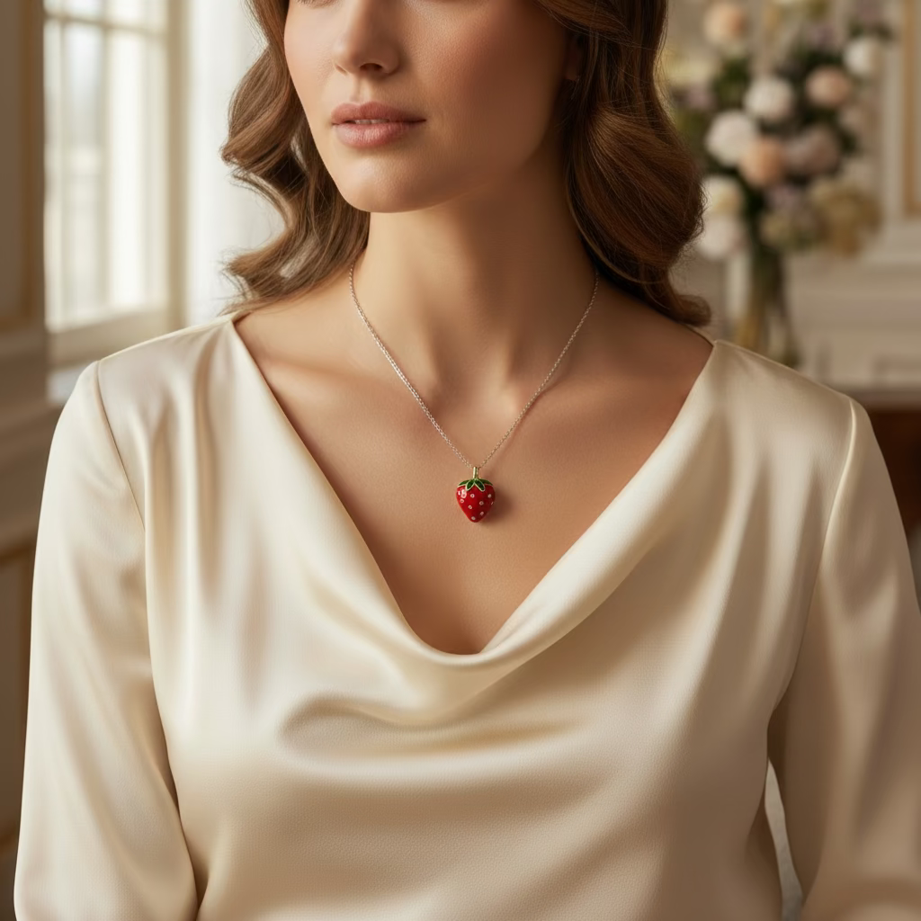STS STRAWBERRY NECKLACE T001150393