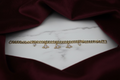 14K CURB LINK CHAIN BRACELET WITH ANGEL CHARMS RQ376