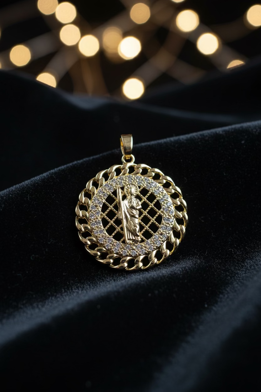 14K ST. JUDAH PENDANT