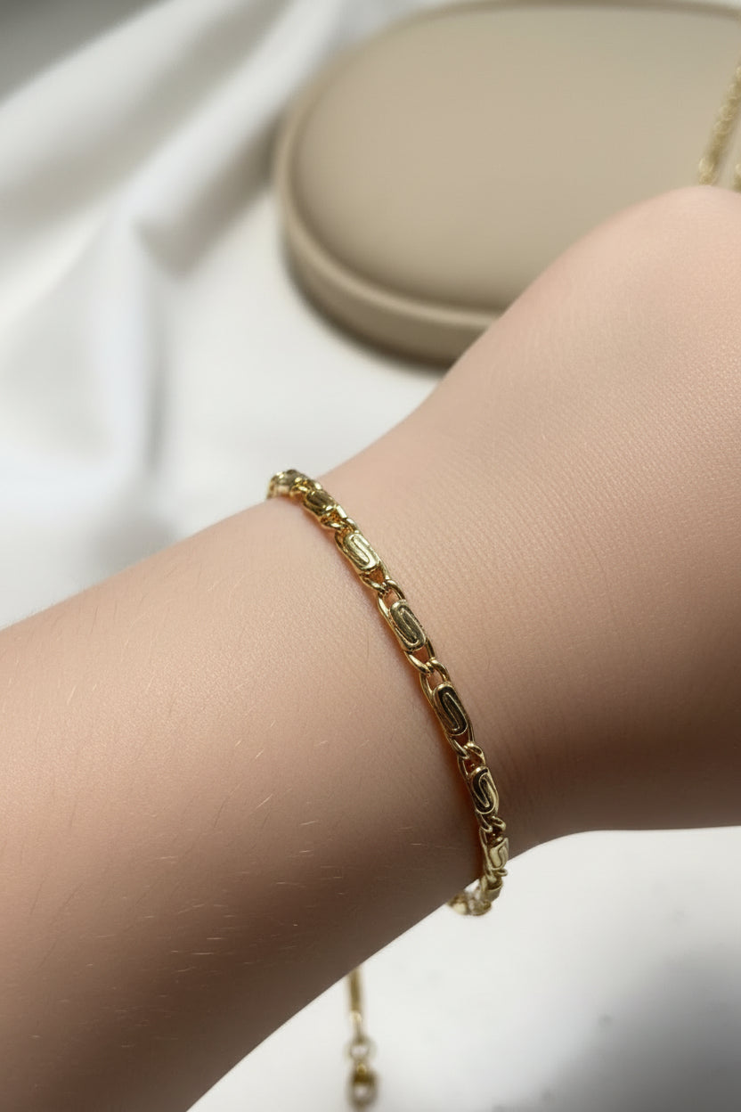14K 6IN SNAIL CHAIN YOUTH BRACELET 2.5N-BB LCC-35620050