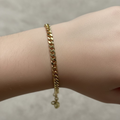 14K 6IN CUBAN YOUTH BRACELET 5N-BB LCC-27360152