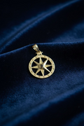 14K NORTH STAR PENDANT DC-42040001