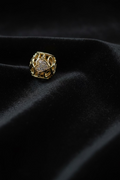14K OPENWORK HEART SLIDE CHARM BEAD PANDORA X000893314A