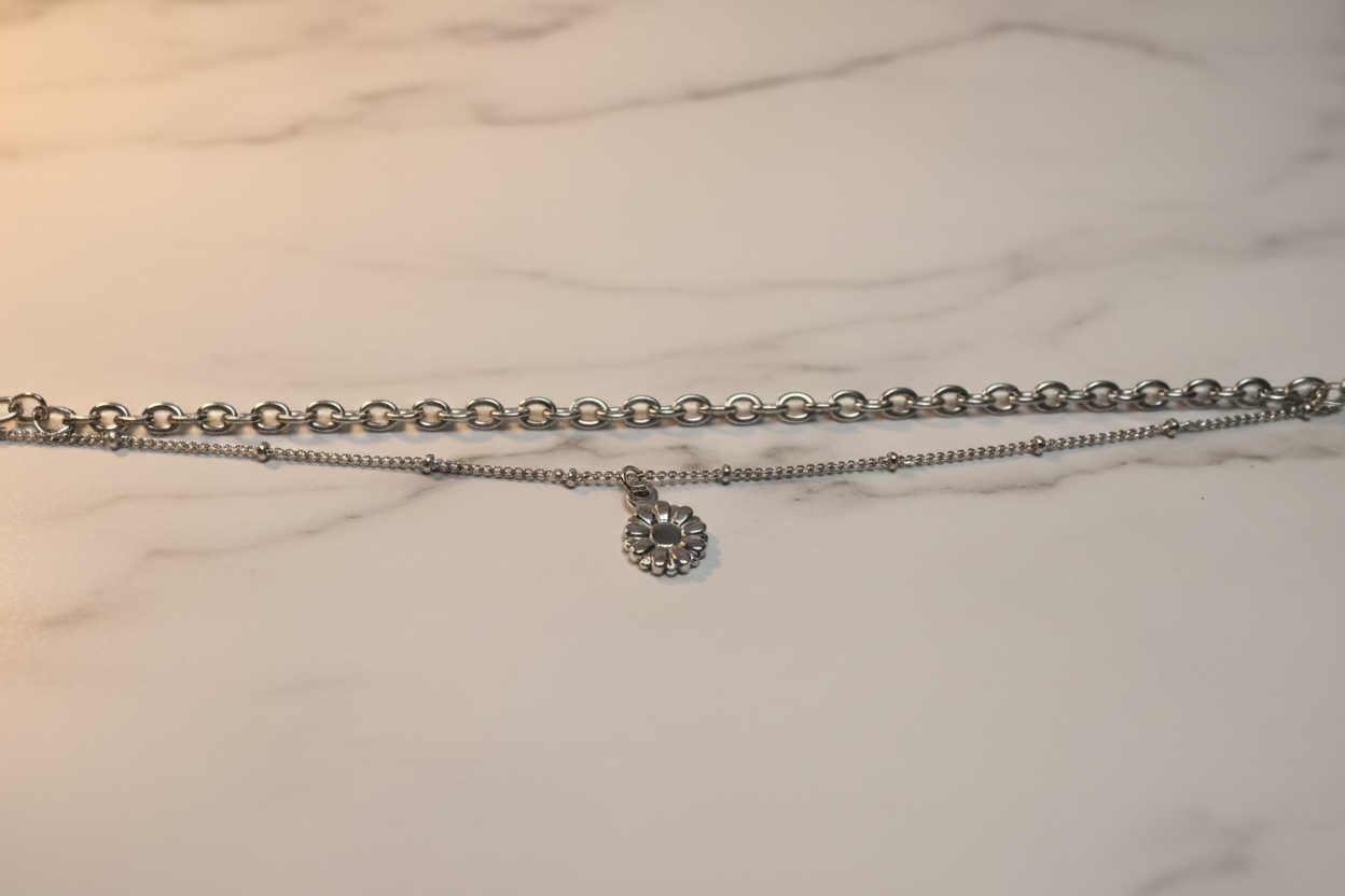 WHG DOUBLE-LAYERED CHAIN BRACELET BF-00320002