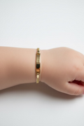 14K NAMEPLATE BRACELET 5N-3N-BB PS-01330002