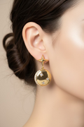 14K STAR DROP EARRINGS GSH850A