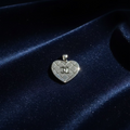 WHG HEART SHAPE WITH CC LOGO INSP PENDANT