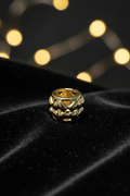 14K FILIGREE HEART SPACER BEAD X001016337