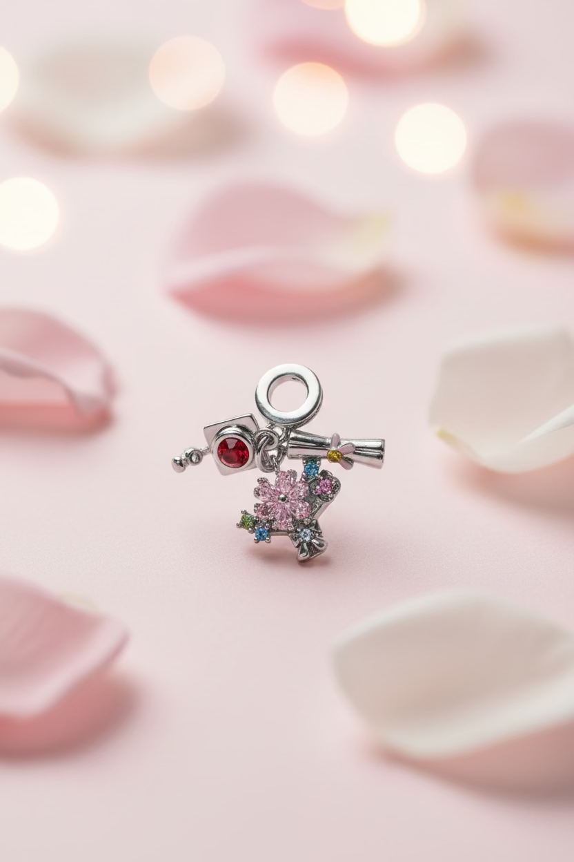 WHG GRADUATION MILESTONE TRIPLE DANGLE CHARM PANDORA