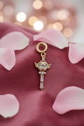 14K 'MAGICAL GIRL' ANIME-INSPIRED WAND DANGLED CHARM PANDORA