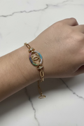 RSG CC INSP PAPERCLIP BRACELET ky503a