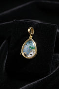 14K MULTI COLOR TEARDROP SHAKER PENDANT PANDORA