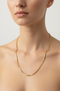 14K CUBAN LINK CHAIN NECKLACE 4N-60CM LCC-30650032