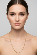 14K SINGAPORE CHAIN NECKLACE 1.8N-60CM LCC-27890017