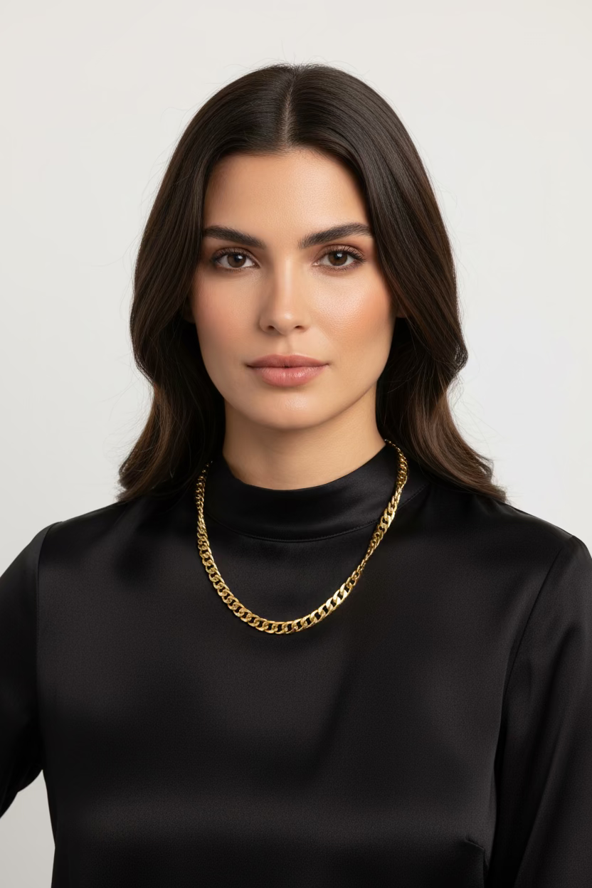 14K SINGAPORE CHAIN NECKLACE 50CM X001164705