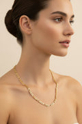 14K 20IN FIGARO CHAIN STYLE NECKLACE 6DC-50CM X001147618