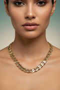 14K 20IN CUBAN LINK CHAIN NECKLACE 6DC-50CM