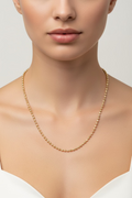 14K 18IN  BALL BEADED NECKLACE 2.5N-45CM LCC-29590004