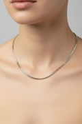 14K 18IN HERRINGBONE NECKLACE 3N-45CM LCC-28170020