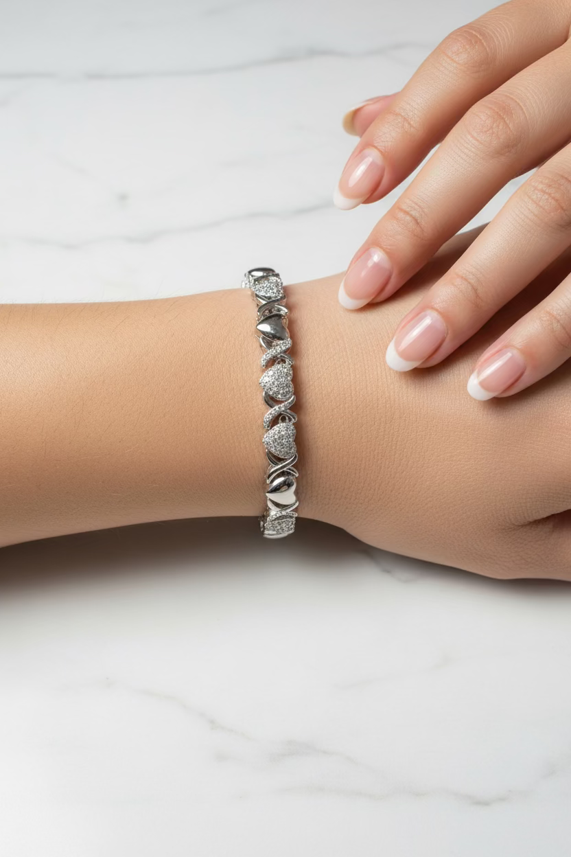 WHG XOXO "CZ" TENNIS BRACELET RQ
