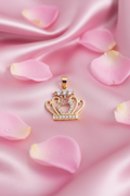 14K SWEET 15 PRINCESS TIARA CHARM