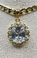 14K Clear Pendant 95