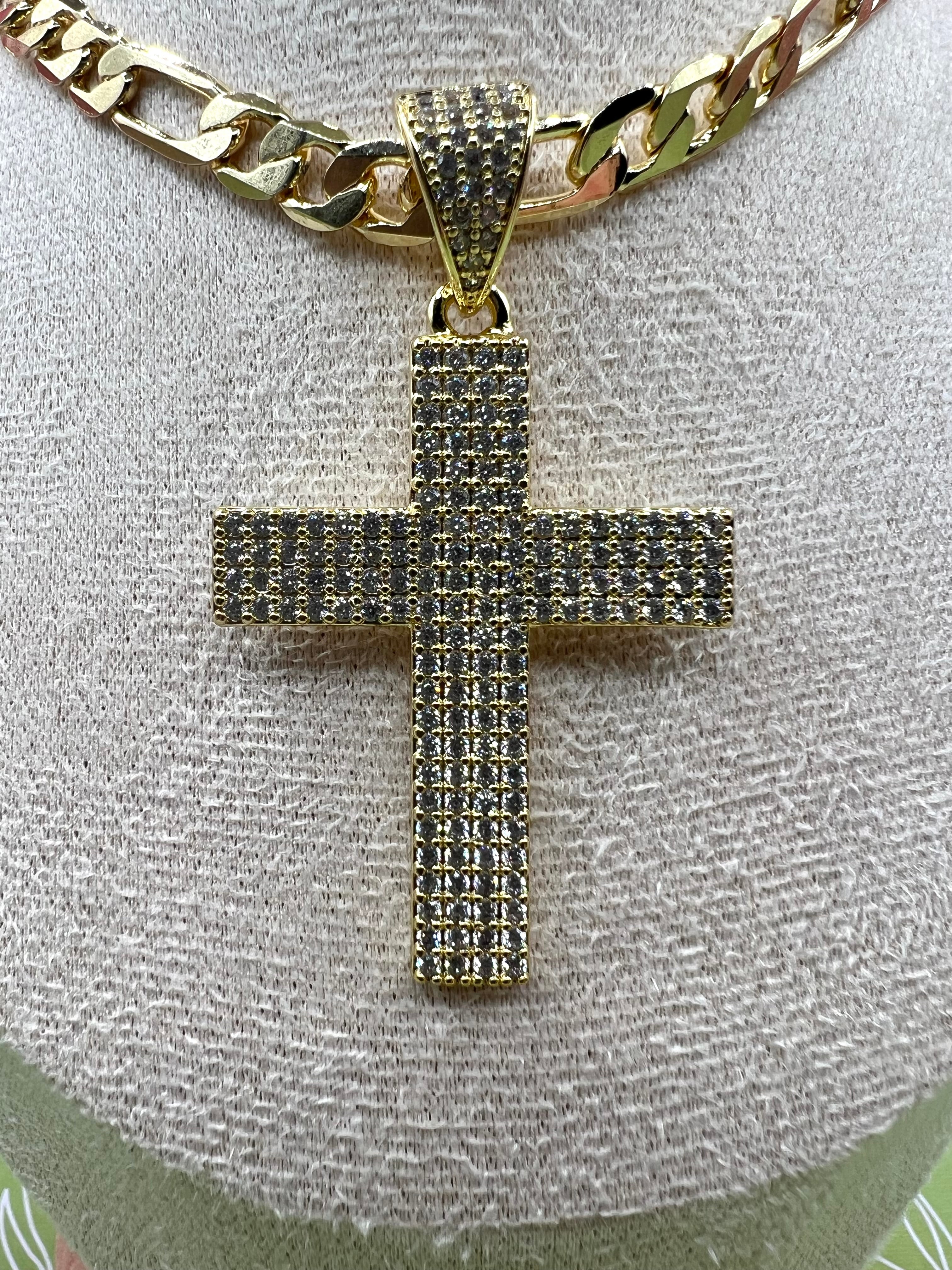14K Cross Pendant ZPYX-2203