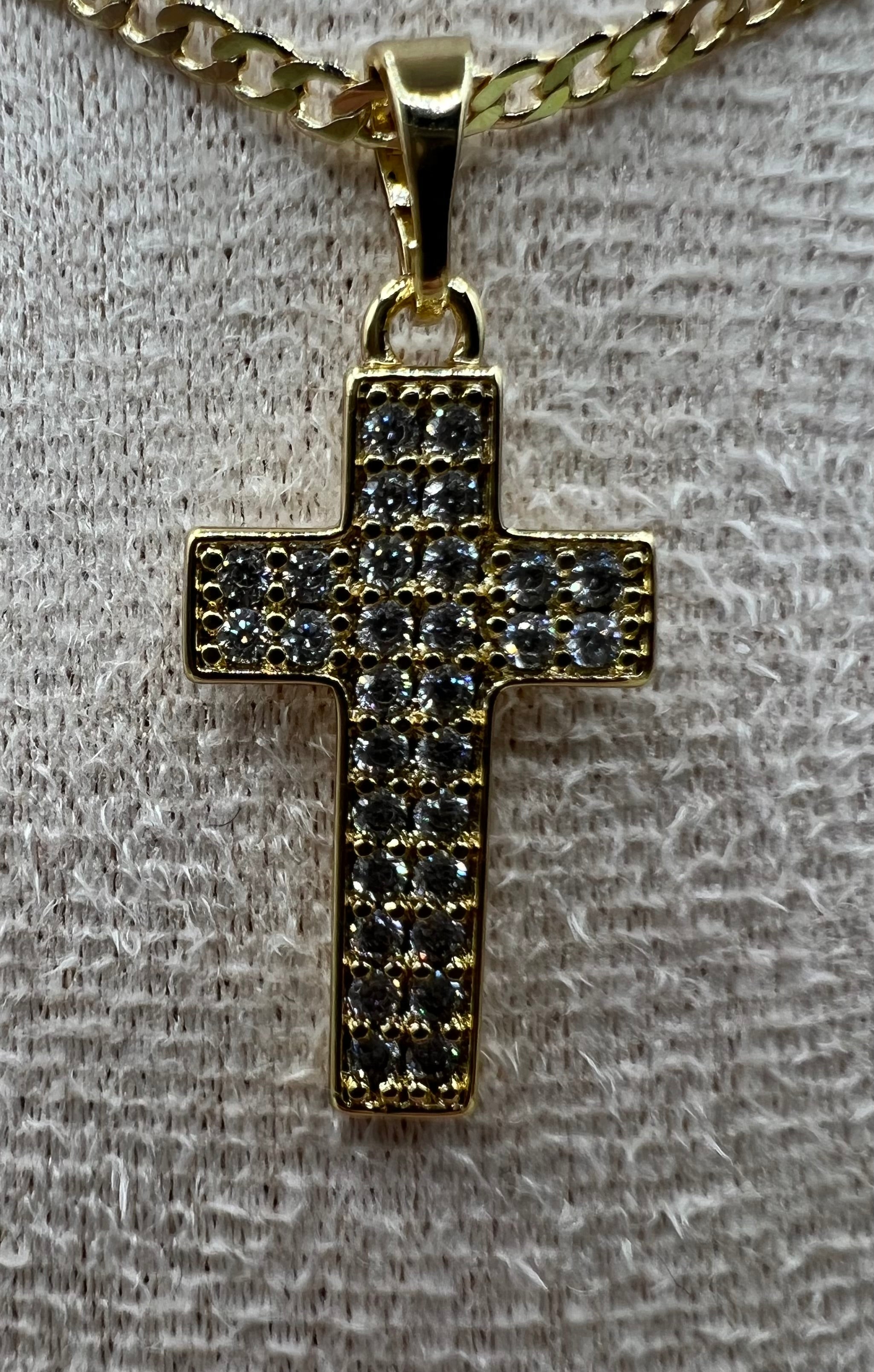 14K Cross Pendant JEYX-3165A