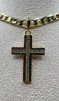 14K Cross Pendant