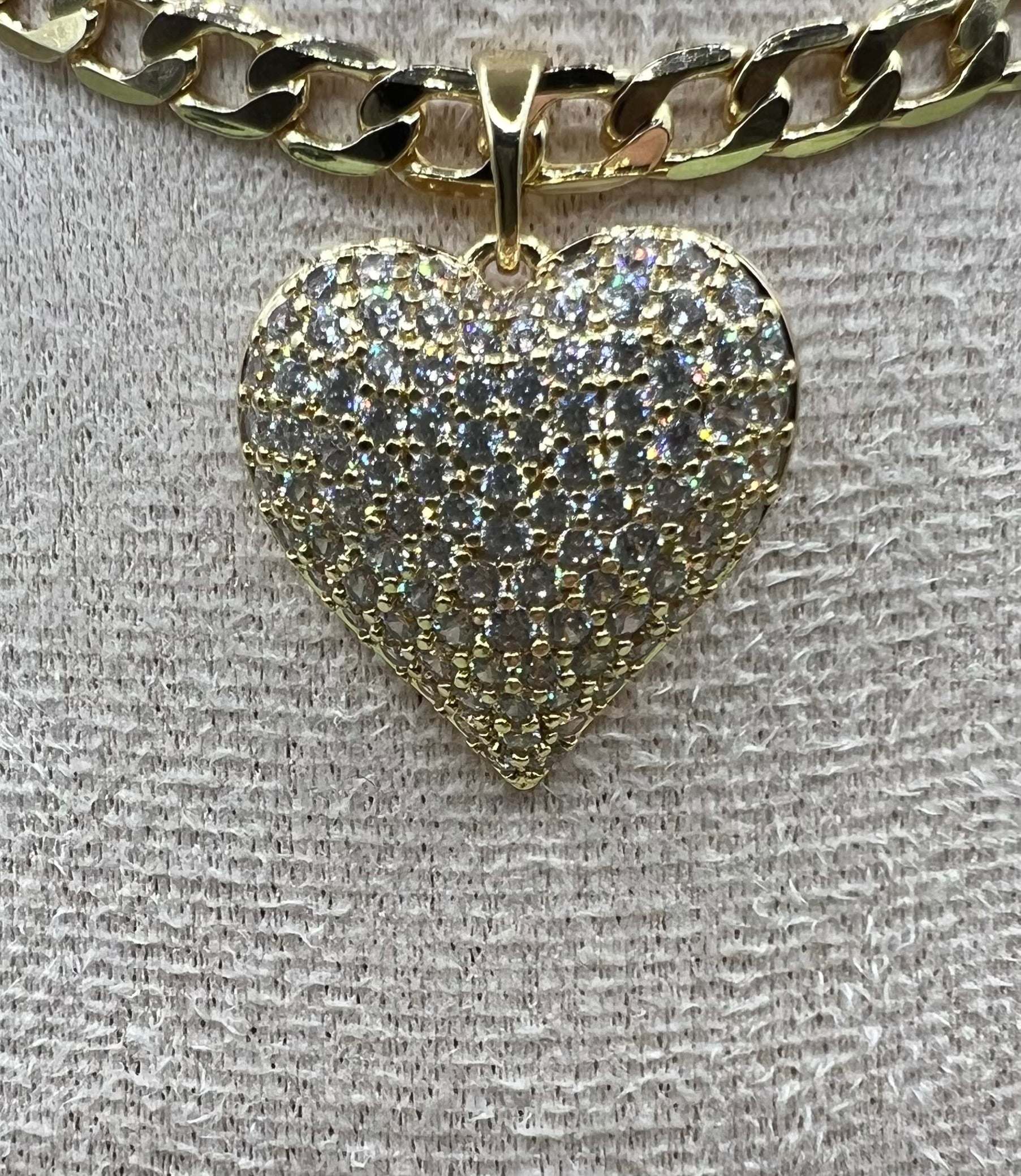 14K Heart Pendant ZPYX-2807