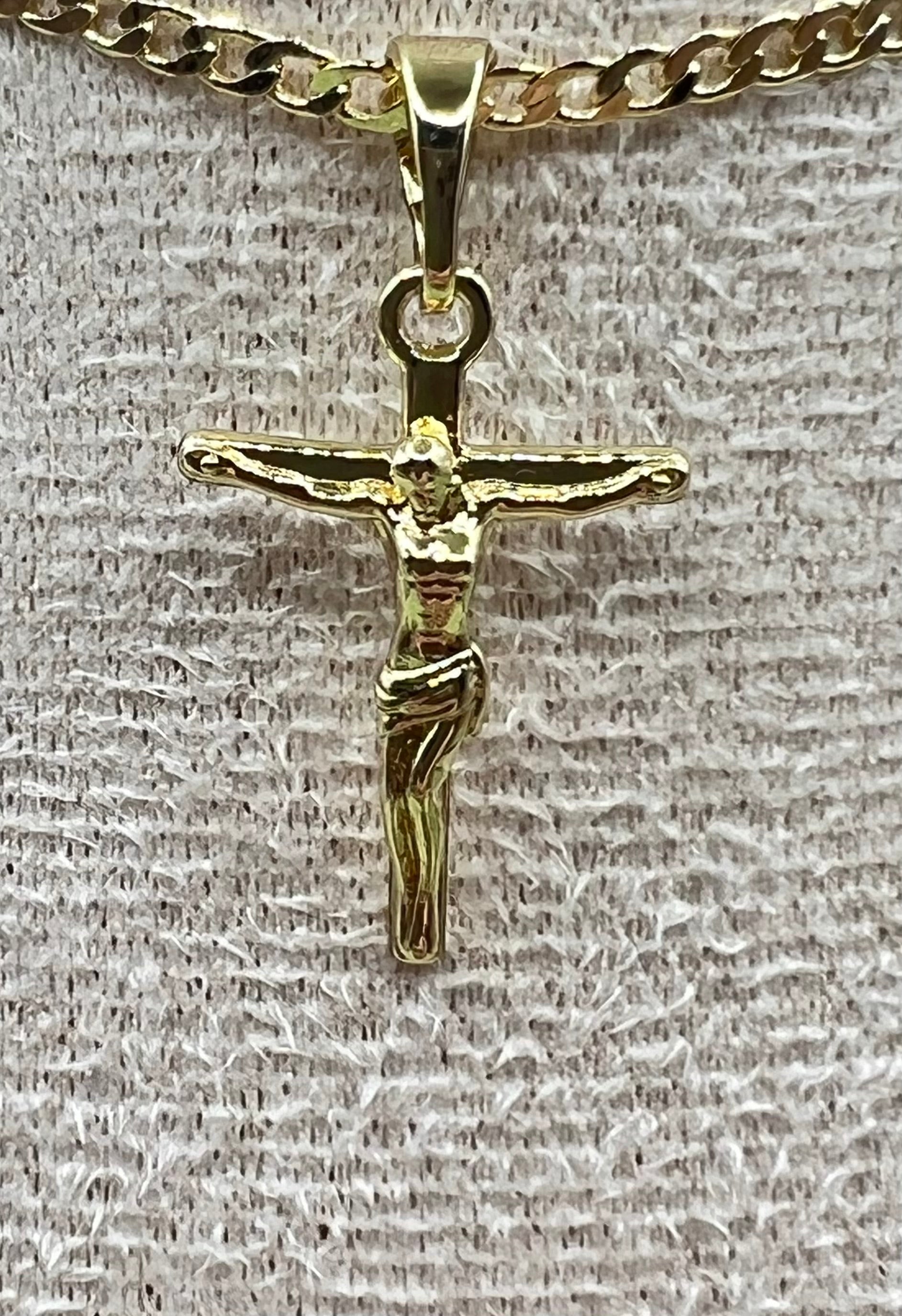 14K Cross Pendant XP