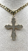 14K Bling Cross Pendant ZPYX9-0910