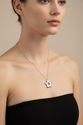 STS 18+2IN FLOWER NECKLACE T001018493