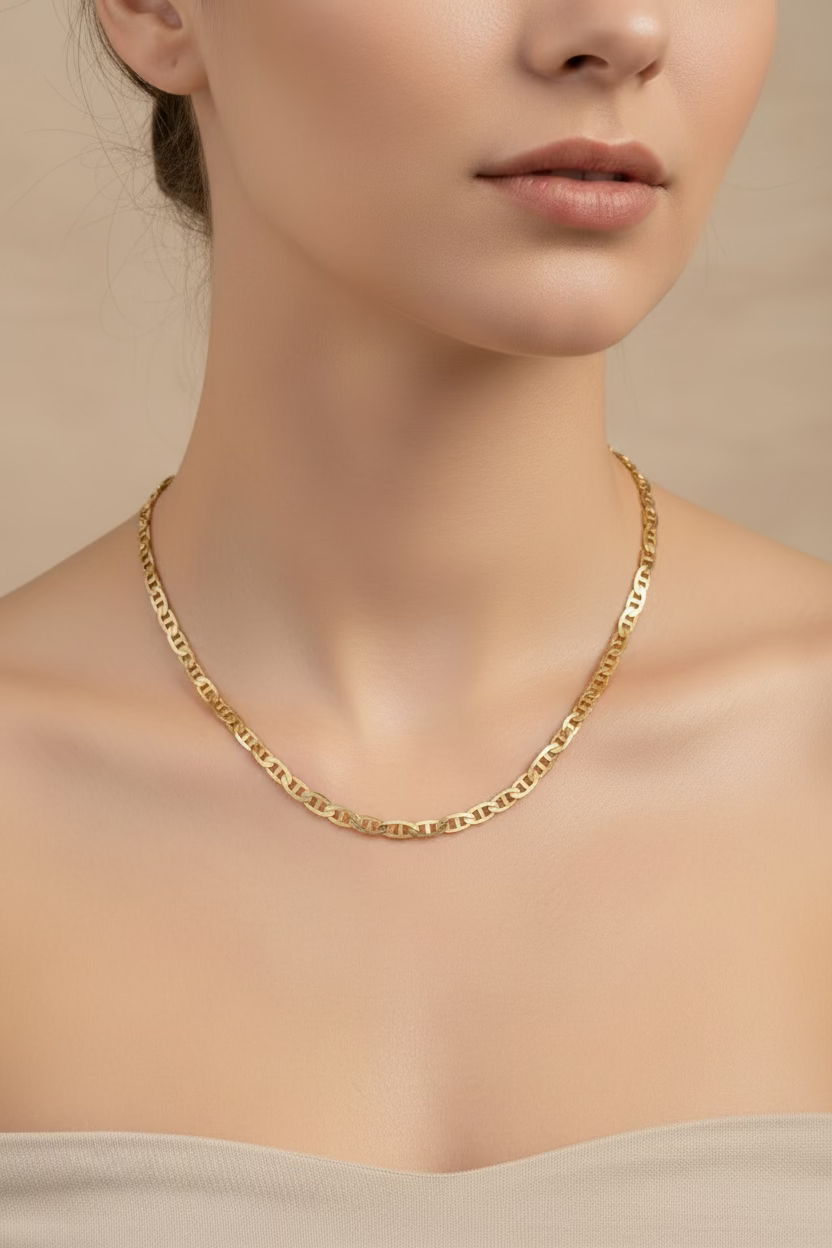 14K MARINER CHAIN 60CM NECKLACE X001062282
